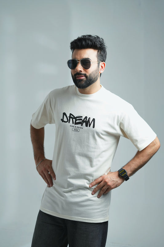 Creme tee shirt