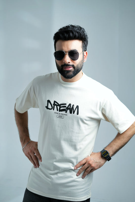 Creme tee shirt