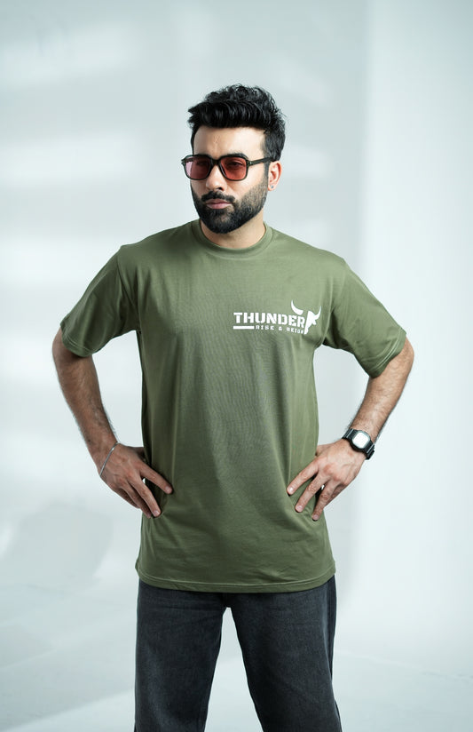 Olive green t shirt