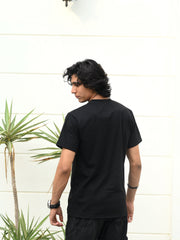 Black Graphic tee shirt