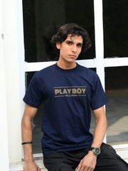 Blue Playboy tee shirt