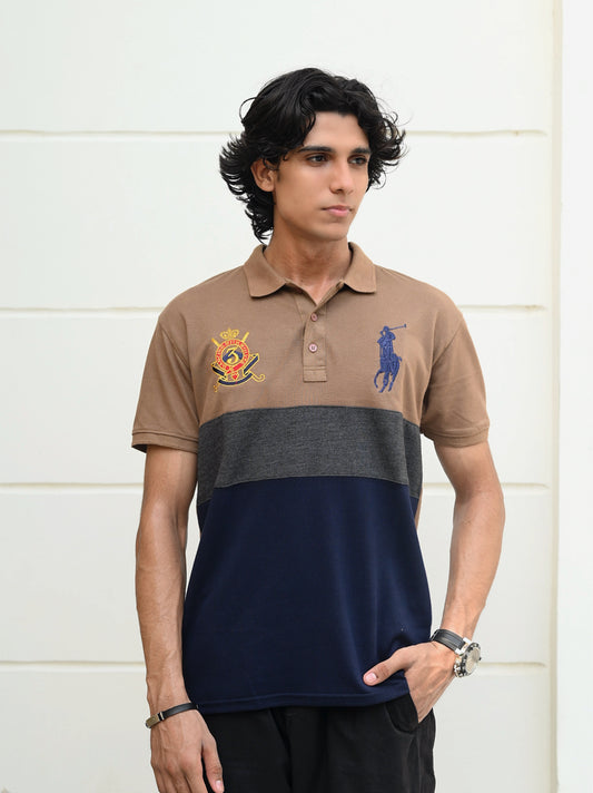 Beige polo
