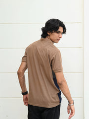 Beige polo