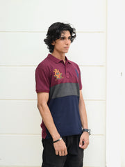 Maroon polo