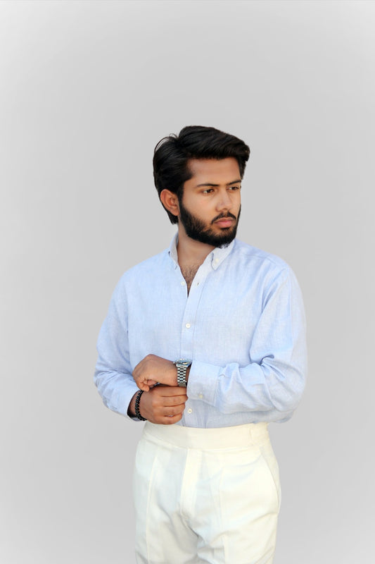 Ice Blue full sleeve shirt